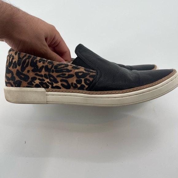 Naturalizer Womens Zola Slip-on Cheetah Print Leather Sneaker Size 10 - Picture 8 of 11
